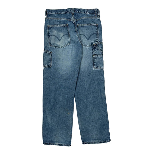 Levis Carpenter Jeans - 33W 32L Blue Cotton