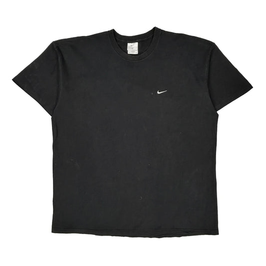 Nike T-Shirt - 2XL Black Cotton