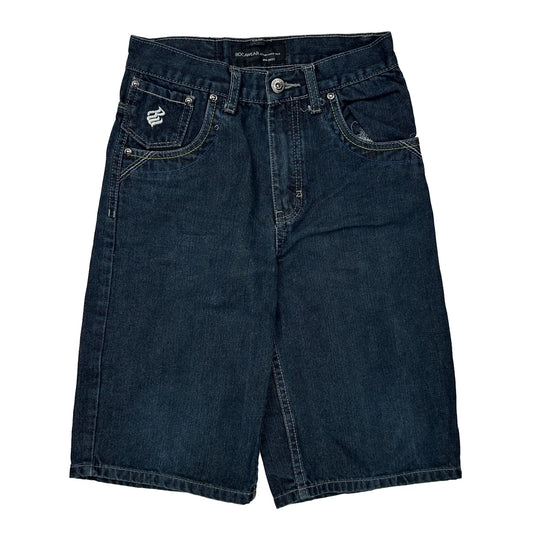 Age 10 Rocawear Denim Shorts - Mediumw 7L Dark Wash Denim