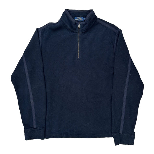 Polo By Ralph Lauren 1/4 Zip - XL Navy Cotton