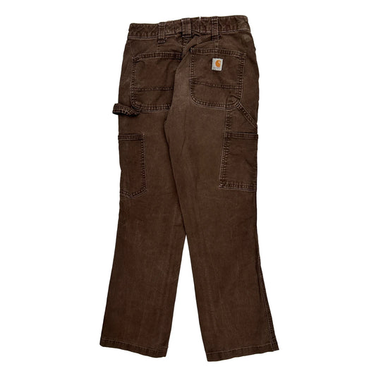 Age 2 Carhartt Carpenter Trousers - 3XS Brown Cotton