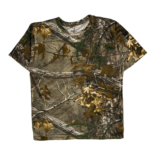 Red Head Camo T-Shirt - Medium Camo Cotton