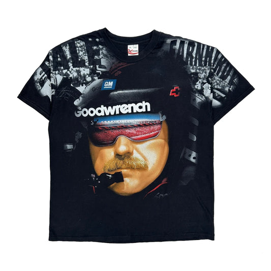 Goodwrench Chase Authentics Nascar T-Shirt - 2XL Black Cotton