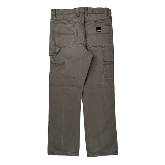 Craftsman Carpenter Trousers - 33W 32L Grey Cotton
