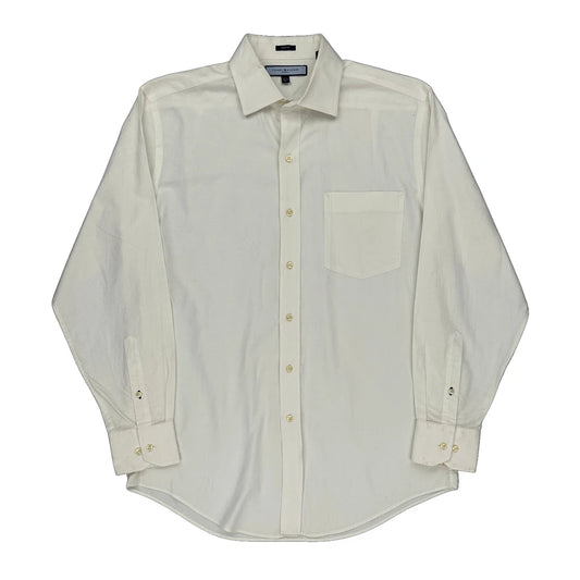 Tommy Hilfiger Slim Fit Shirt - Medium White Cotton