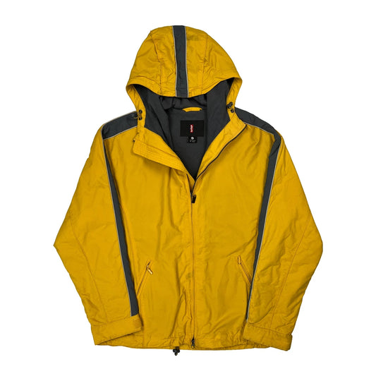 Levis Windbreaker - Large Yellow Polyester