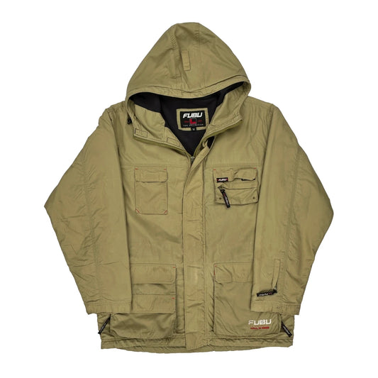 Fubu Jacket - Medium Khaki Polyester