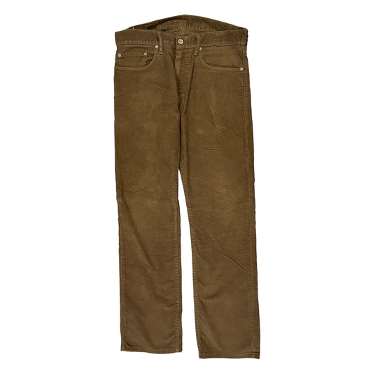 Levis Cord Trousers - 32W 30L Brown Corduroy