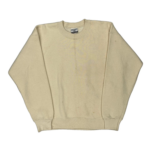 Lee Sweatshirt - Large Beige Cotton