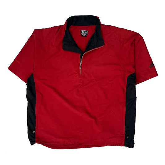 Climaproof Adidas Windbreaker - XL Red Polyester