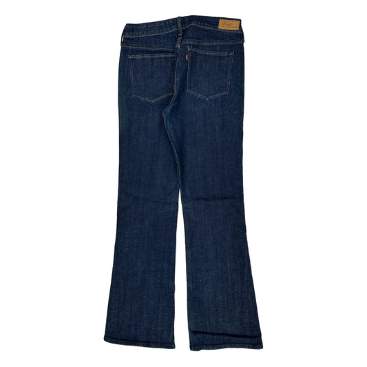 Levis Boot Cut Jeans - 32W UK 12 Blue Denim