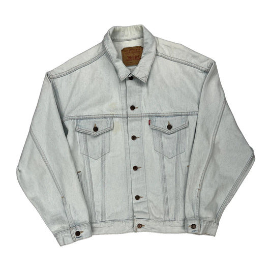 Levis Denim Jacket - XL Light Wash Cotton