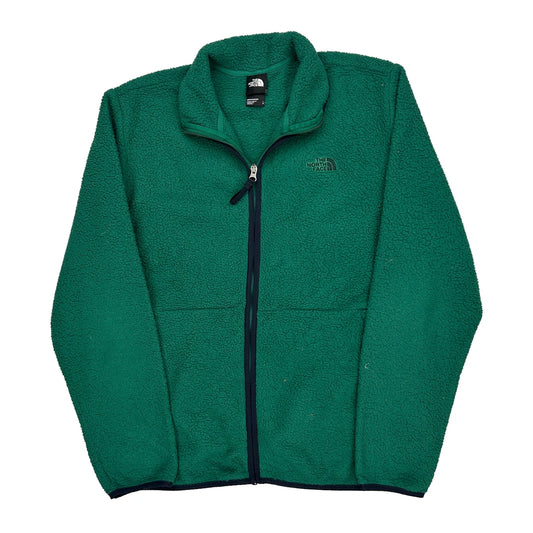The North Face Fleece Jacket - Large Green Polyester