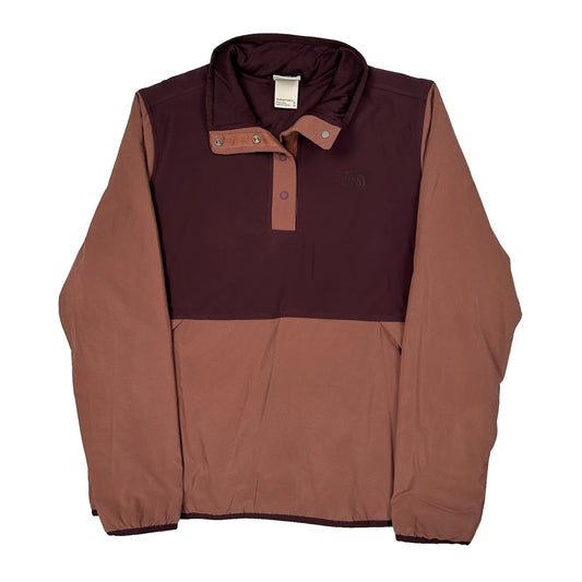 Vintage The North Face Fleece - XL Burgundy Polyester