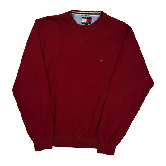 Tommy Hilfiger Jumper - Large Red Cotton