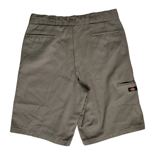 Dickies Shorts - 34W 11L Grey Polyester Blend
