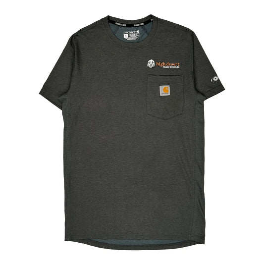 Carhartt T-Shirt - Small Grey Cotton