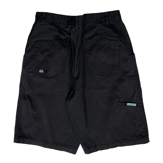 Vintage Billabong Shorts - 31W 11L Black Polyester Blend