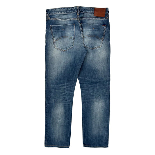 Vintage Hilfiger Denim Jeans - 33W 28L Blue Denim