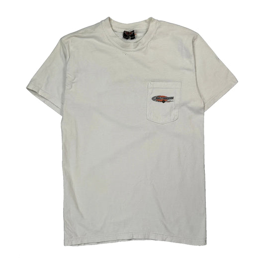 Loma Linda California Harley Davidson Graphic T-Shirt - Medium White Cotton