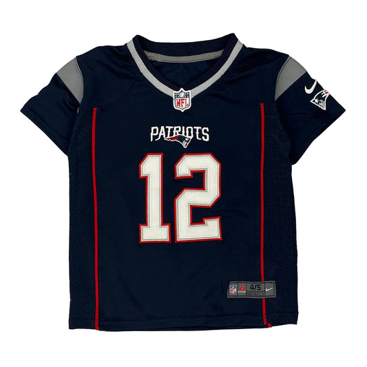 Age4-5 Nike Jersey - Small Navy Polyester