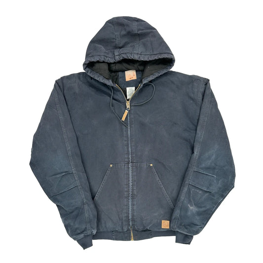 Vintage Unbranded Jacket - 2XL Blue Cotton