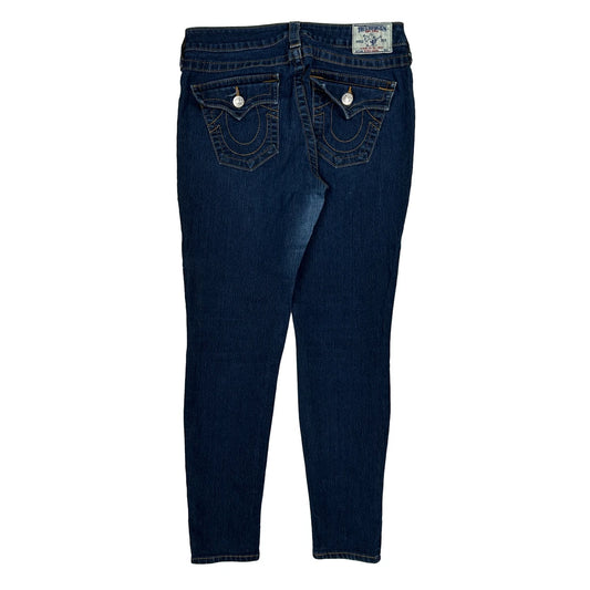 True Religion Skinny Jeans - 30W UK 8 Blue Denim