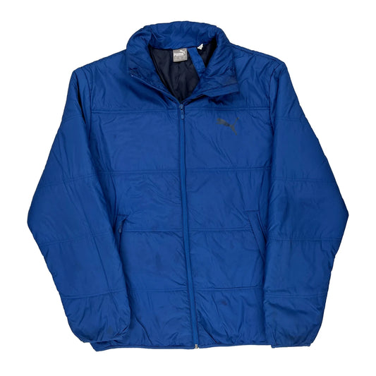 Puma Jacket - XL Blue Polyester