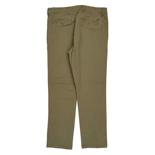 Tommy Hilfiger Chinos - 32W 29L Khaki Cotton