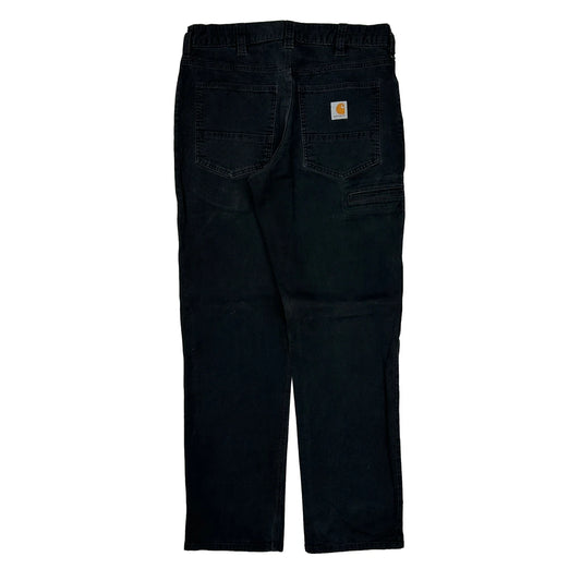 Carhartt Carpenter Trousers - 31W 31L Black Cotton