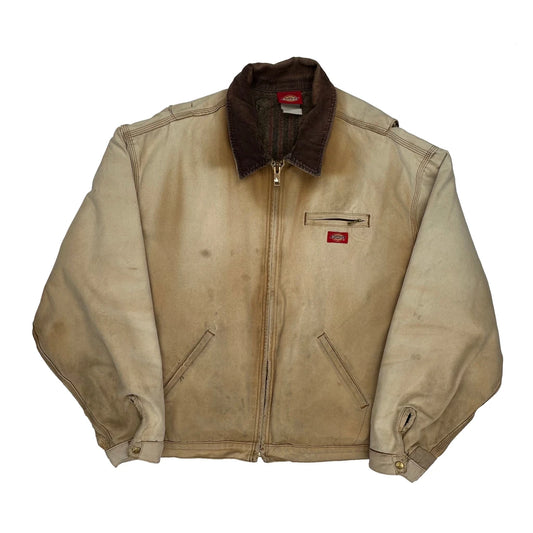 Dickies Detroit Work Jacket - 2XL Beige Cotton