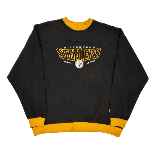 Pittsburgh Steelers Lee Sport Nfl Sweatshirt - 2XL Black Polyester Blend