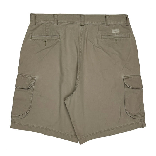 Vintage Polo By Ralph Lauren Cargo Shorts - 38W 10L Beige Cotton