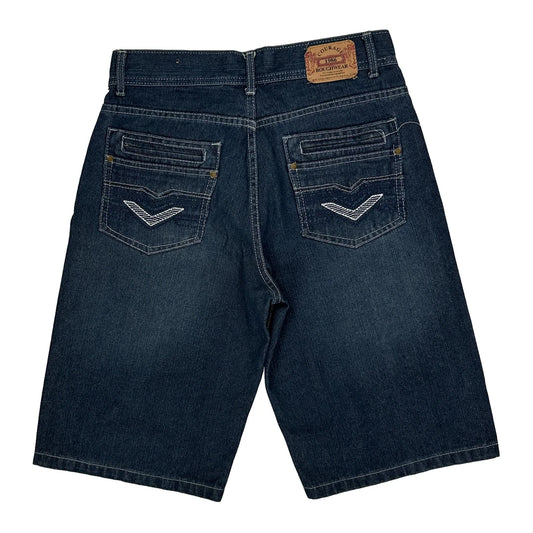 Unbranded Denim Shorts - 32W 11L Dark Wash Denim