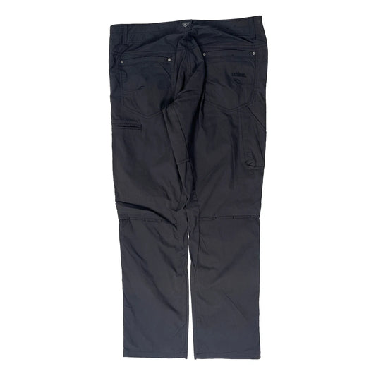 Kuhl Cargo Trousers - 36W 32L Black Nylon Blend