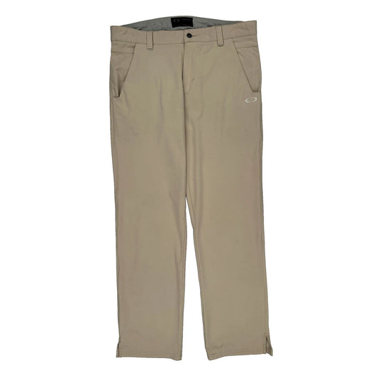Oakley Trousers - 38W 34L Beige Cotton Blend