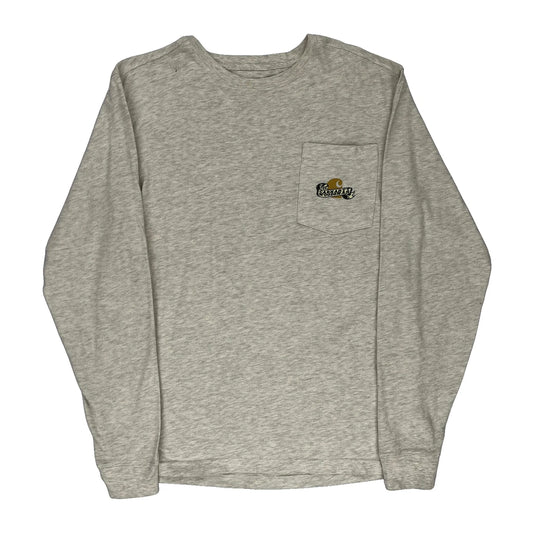 The Carhartt Woodsman Carhartt Graphic Long Sleeve T-Shirt - Medium Grey Cotton