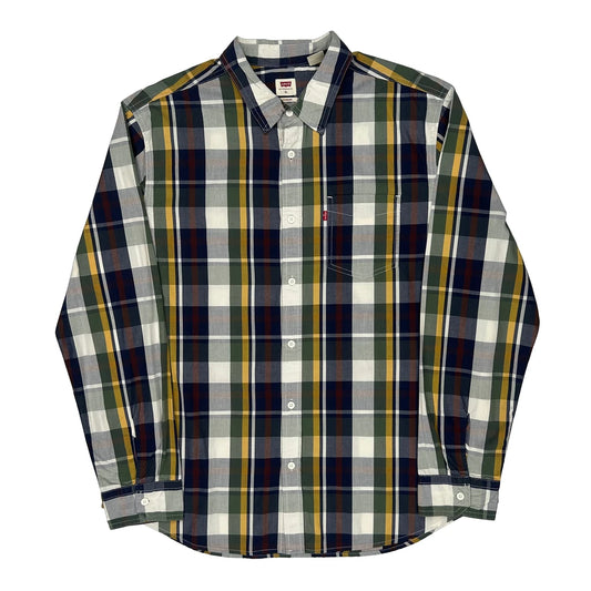 Vintage Levis Checked Shirt - XL Multicoloured Cotton
