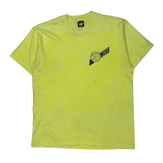 Screen Stars T-Shirt - XL Yellow Cotton Blend
