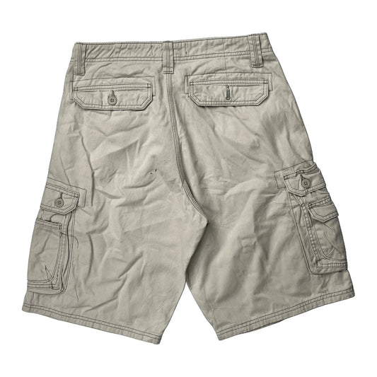 Vintage Lee Cargo Shorts - 30W 11L Beige Cotton