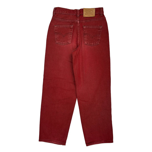Levis 535 Jeans - 24W 25L Red Cotton