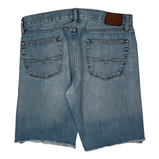 Polo By Ralph Lauren Denim Shorts - 34W 11L Light Wash Denim