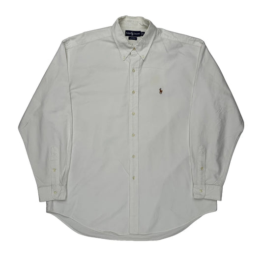 Blake Ralph Lauren Shirt - XL White Cotton
