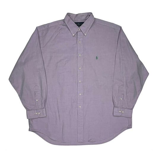 Ralph Lauren Shirt - 2XL Purple Cotton