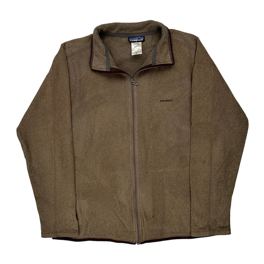 Patagonia Fleece - XL Brown Polyester
