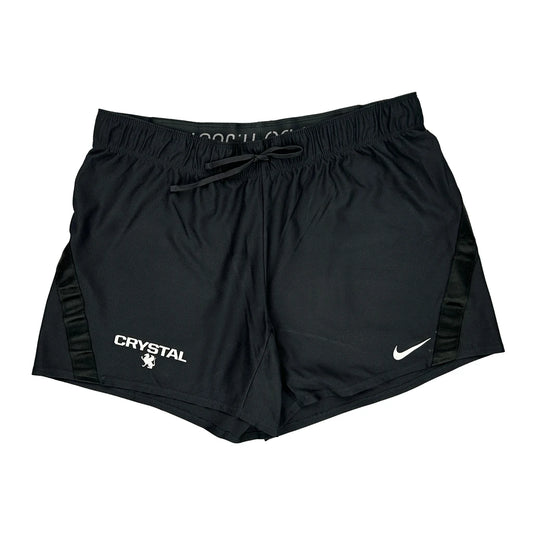 Crystal Nike Sport Shorts - Large Black Polyester