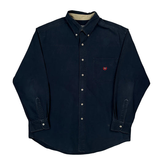 Vintage Chaps Ralph Lauren Shirt - Large Navy Cotton
