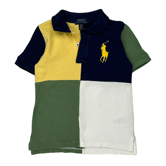 Age 4 Polo By Ralph Lauren Polo Shirt - XS Multicoloured Cotton
