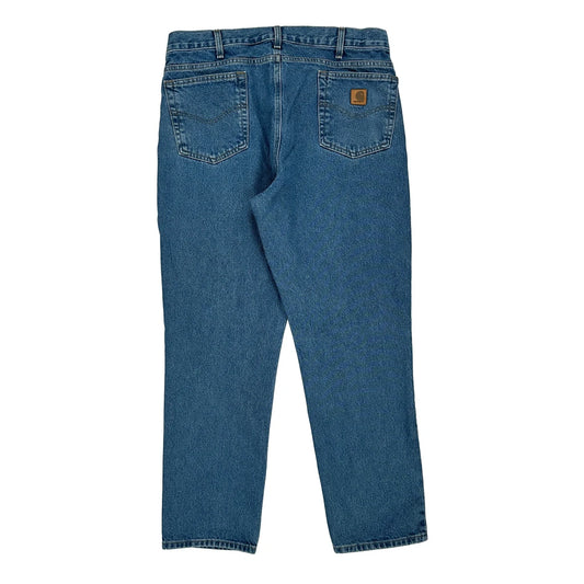Carhartt Jeans - 36W 31L Blue Cotton