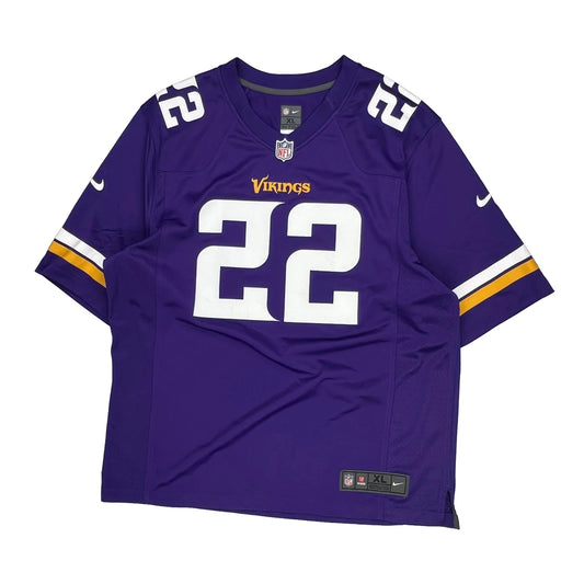 Minnesota Vikings Nike Nfl Jersey - XL Purple Polyester